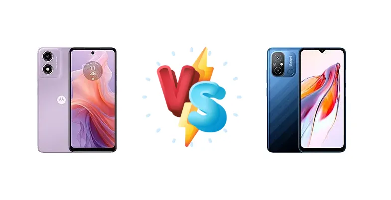 Motorola Moto E14 vs Xiaomi Redmi 12C