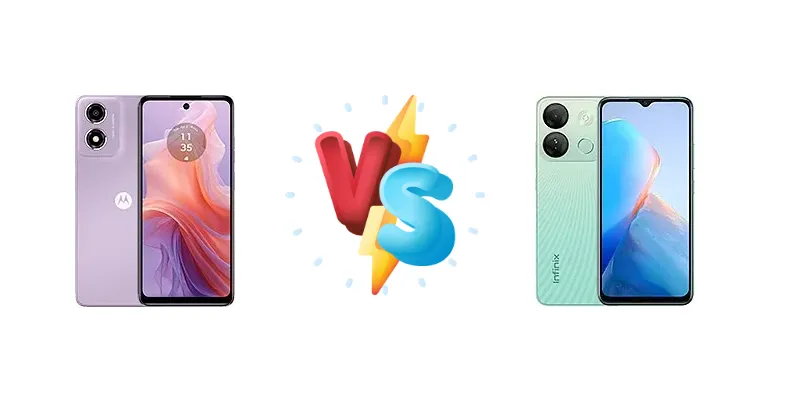 Motorola Moto E14 vs Infinix Smart 7 HD