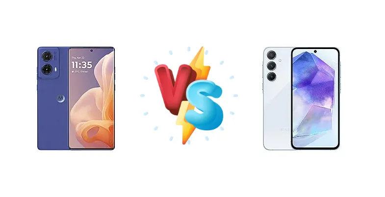 Motorola Moto G85 vs Samsung Galaxy A55
