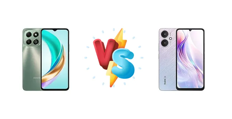 Honor X6b 4G vs Xiaomi Redmi 13C 5G