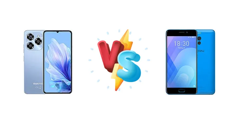 Oukitel C50 vs Meizu M6 Note