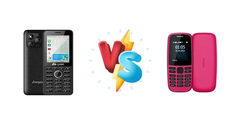Energizer E288s vs Nokia 105 (2019)