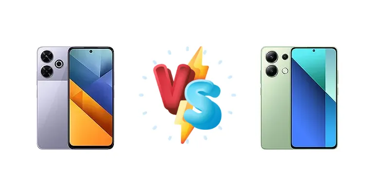 Xiaomi Poco M6 4G vs Xiaomi Redmi Note 13 4G