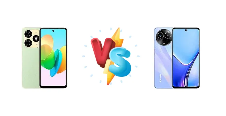 Tecno Spark 20P vs Realme 11x