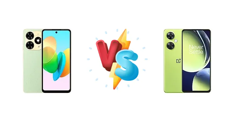 Tecno Spark 20P vs OnePlus Nord CE 3 Lite