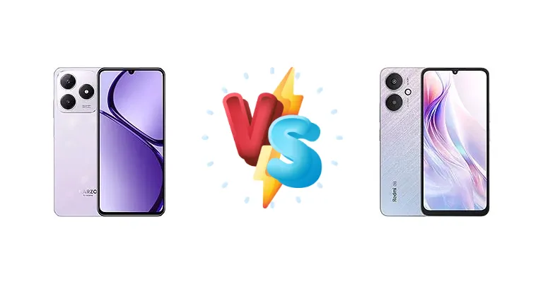 Realme Narzo N63 vs Xiaomi Redmi 13C 5G