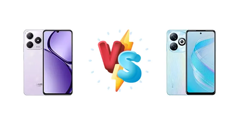 Realme Narzo N63 vs Infinix Smart 8 Pro