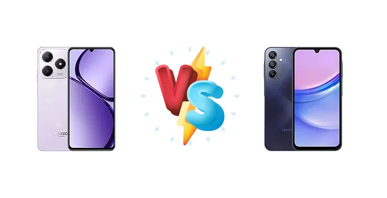 Realme Narzo N63 vs Samsung Galaxy A15