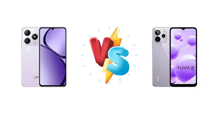 Realme Narzo N63 vs Lava Yuva 2 Pro
