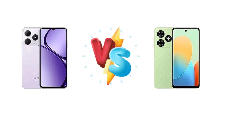 Realme Narzo N63 vs Tecno Spark Go 2024