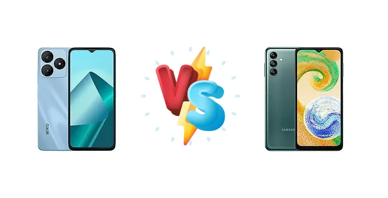 Samsung A04s vs Wiko T20: Budget Battle - Performance and Display Showdown