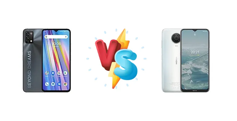 Umidigi A11 vs Nokia G20