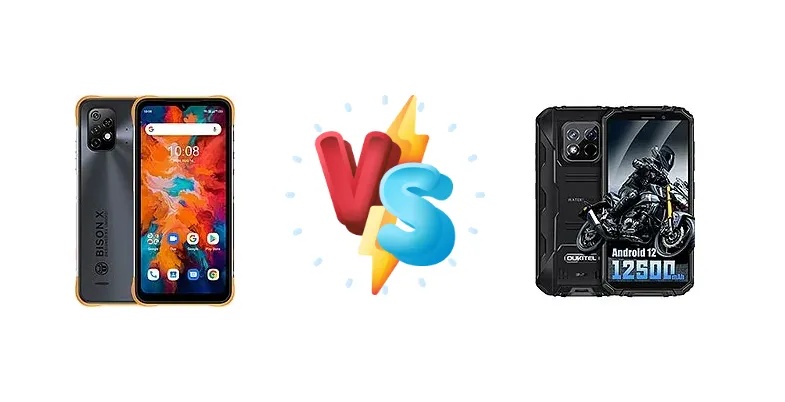 Umidigi Bison X10 vs Oukitel WP18 Pro
