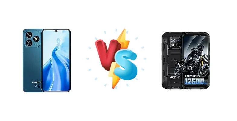 Oukitel C51 vs Oukitel WP18 Pro