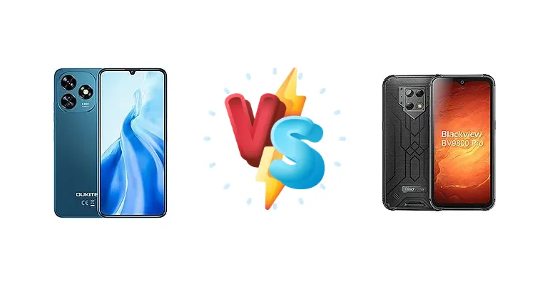 Oukitel C51 vs Blackview BV9800 Pro