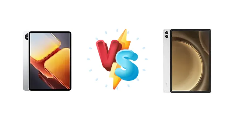 vivo iQOO Pad2 vs Samsung Galaxy Tab S9 FE+