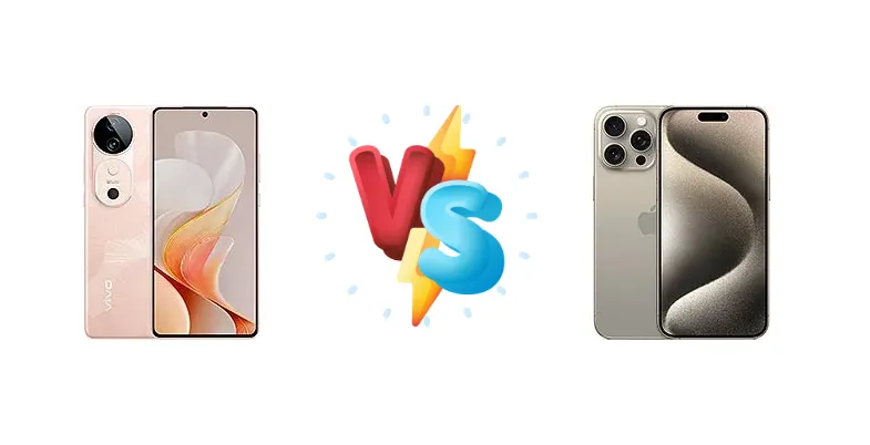 vivo S19 vs Apple iPhone 15 Pro Max