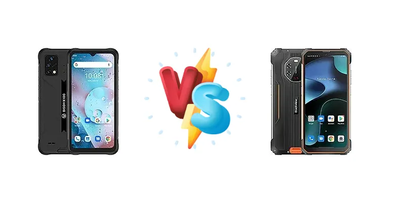 Umidigi Bison X10G vs Blackview BV8800