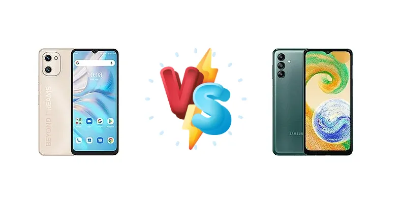 Umidigi A13S vs Samsung Galaxy A04s