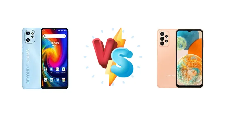 Umidigi F3 vs Samsung Galaxy A23 5G