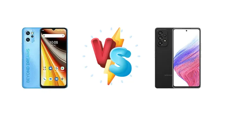 Umidigi Power 7 Max vs Samsung Galaxy A53 5G: Budget Champion or Mid-Range Master?