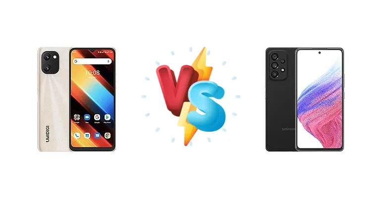 Umidigi Power 7 vs Samsung Galaxy A53 5G