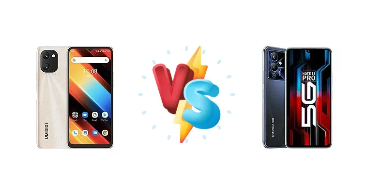 Umidigi Power 7 vs Infinix Note 12 Pro 5G