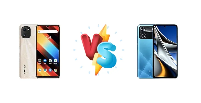 Umidigi Power 7 vs Xiaomi Poco X4 Pro 5G