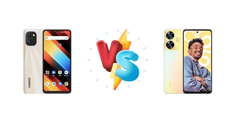 Umidigi Power 7S vs Realme C55