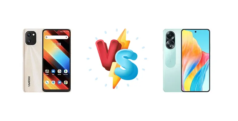 Umidigi Power 7S vs Oppo A58 4G