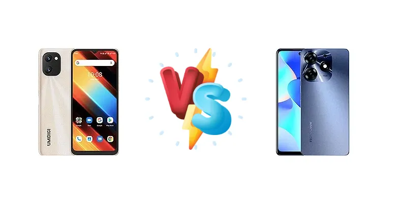 Umidigi Power 7S vs Tecno Spark 10 Pro