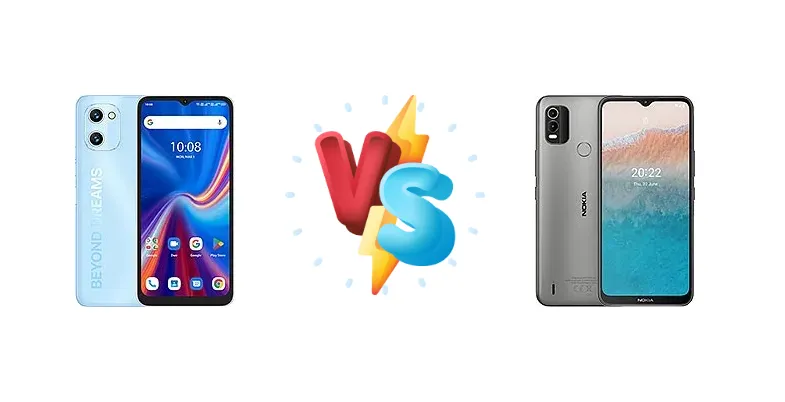 Umidigi C1 vs Nokia C21 Plus