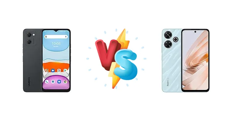 Umidigi G2 vs Xiaomi Redmi Note 13R