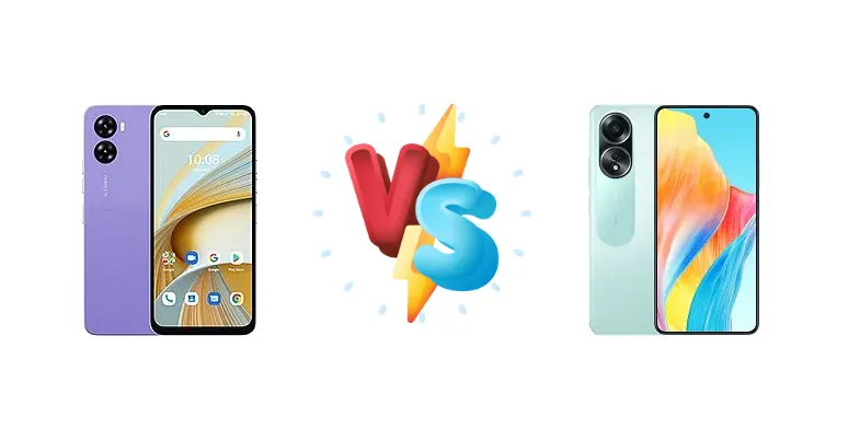 Umidigi G3 Plus vs Oppo A58 4G
