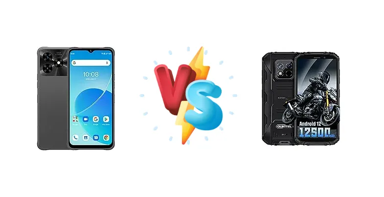 Umidigi G5 Mecha vs Oukitel WP18 Pro