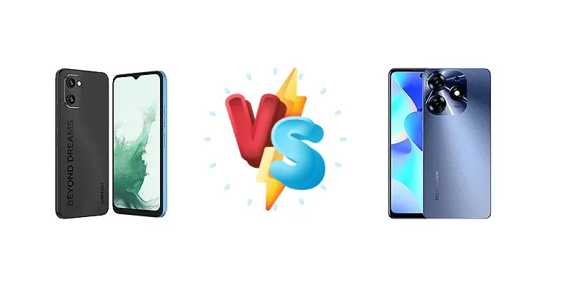 Umidigi G1 Plus vs Tecno Spark 10 Pro