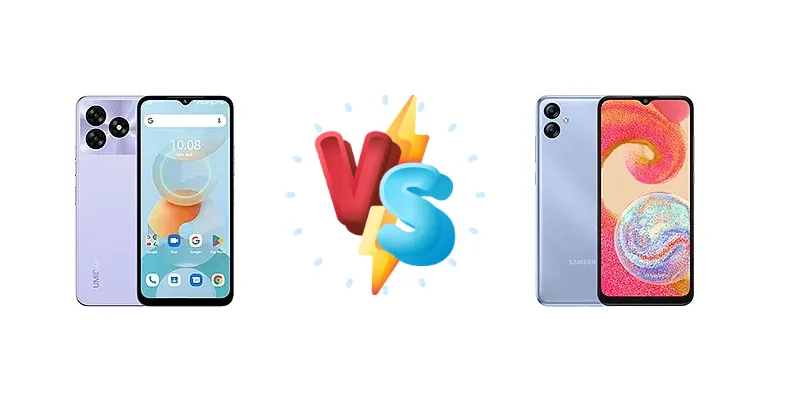 Umidigi G5A vs Samsung Galaxy A04e