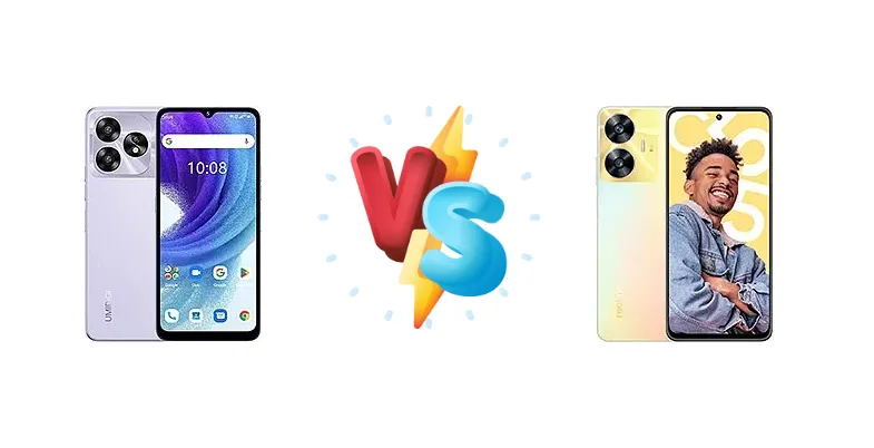 Umidigi A15T vs Realme C55