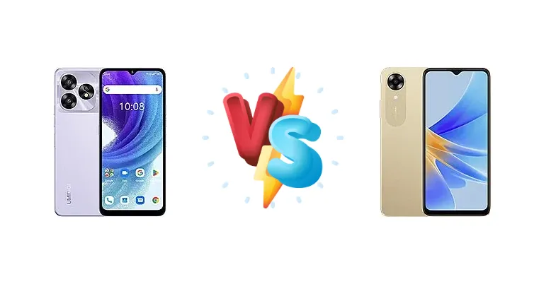 Umidigi A15T vs Oppo A17k