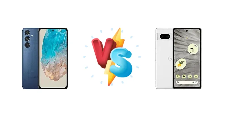 Samsung Galaxy M35 vs Google Pixel 7a