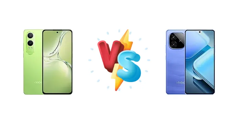 Oppo K12x (China) vs vivo iQOO Z9 Turbo Endurance