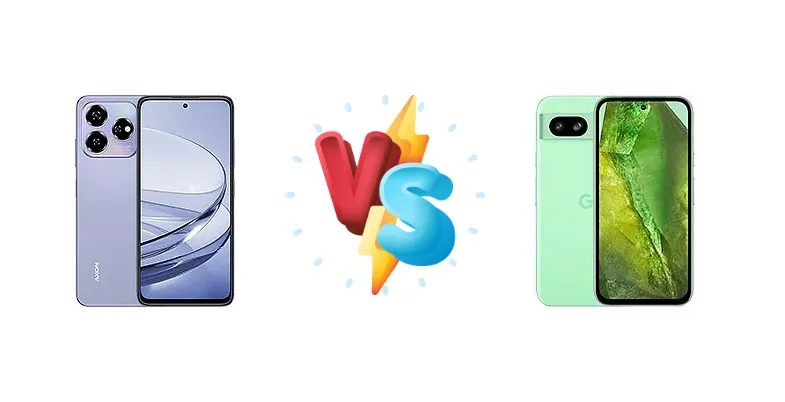 ZTE Axon 60 vs Google Pixel 8a