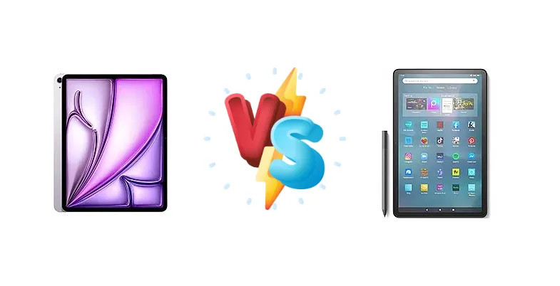 M2 Power vs. Budget Appeal: Apple iPad Air 13 (2024) vs. Amazon Fire Max 11