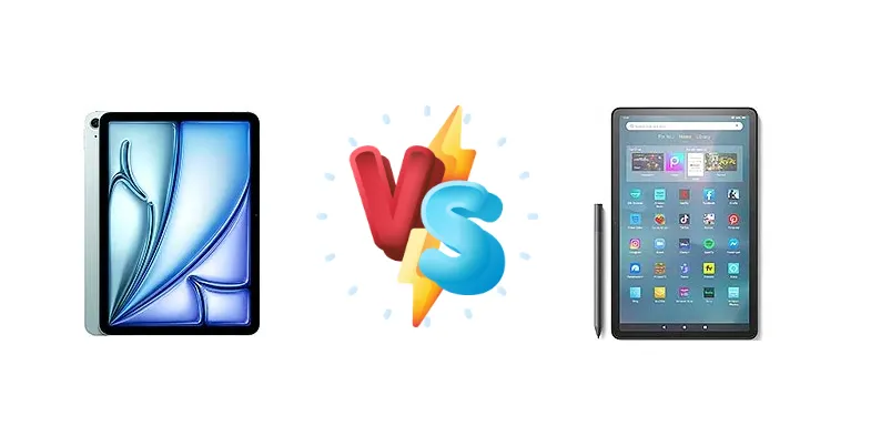 M2 Power vs. Budget Appeal: Apple iPad Air 11 (2024) vs. Amazon Fire Max 11