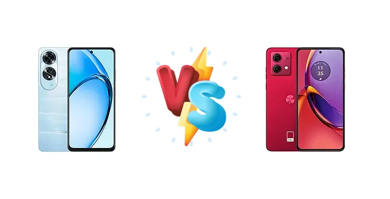 Oppo A60 vs Motorola Moto G84