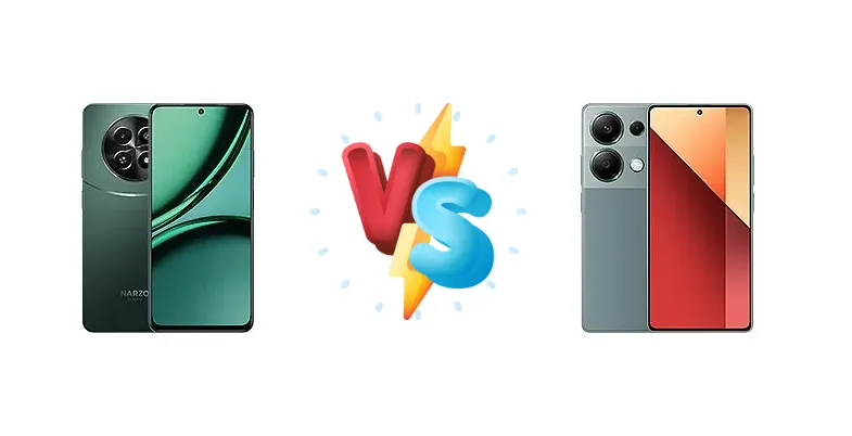 Realme Narzo 70x vs Xiaomi Redmi Note 13 Pro 4G