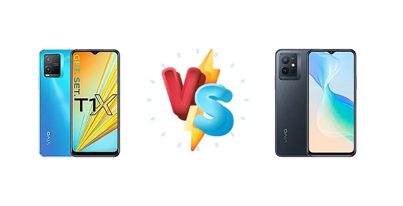 vivo T1x (India) vs vivo T1 5G