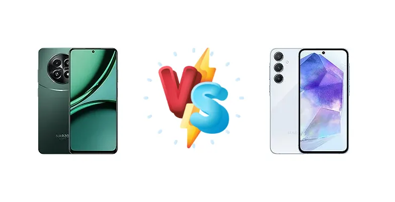 Realme Narzo 70x vs Samsung Galaxy A55