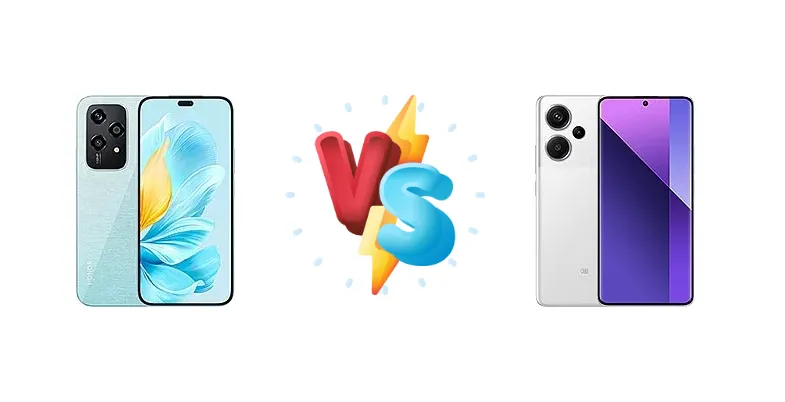 Honor 200 Lite vs Xiaomi Redmi Note 13 Pro+