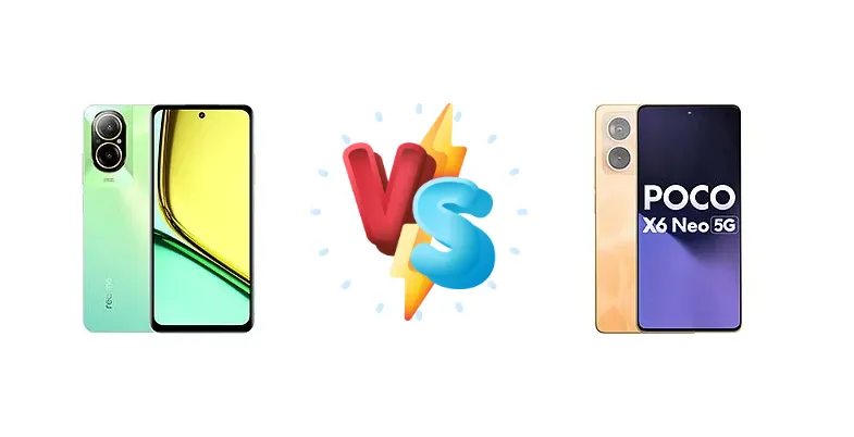 Realme 12 Lite vs Xiaomi Poco X6 Neo